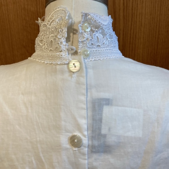 vintage NWT Scott McClintock puffy shoulder blouse 6 - Picture 6 of 15